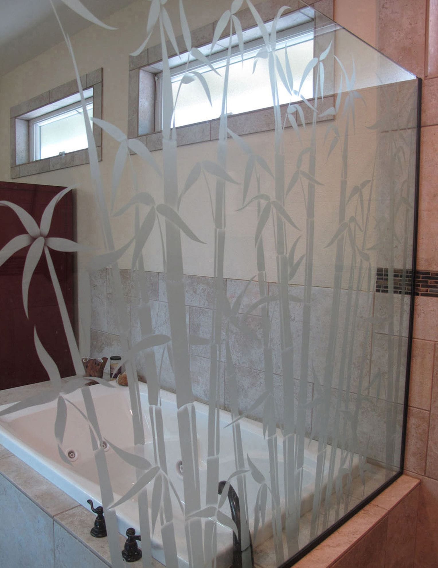 Marie's shower window